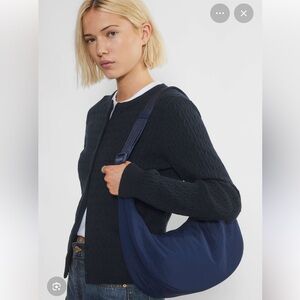 Aritzia Phoebe Bag Deep Blue